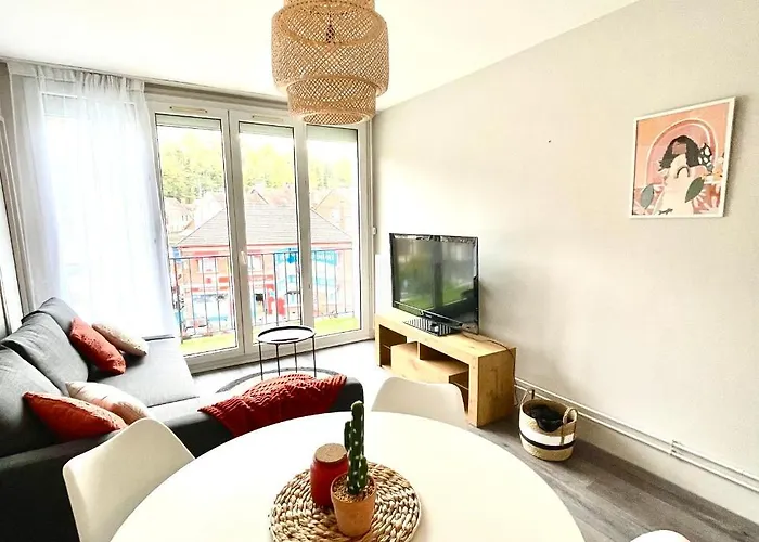 Ideal Gare Aeroport Centre-ville Lejlighed *